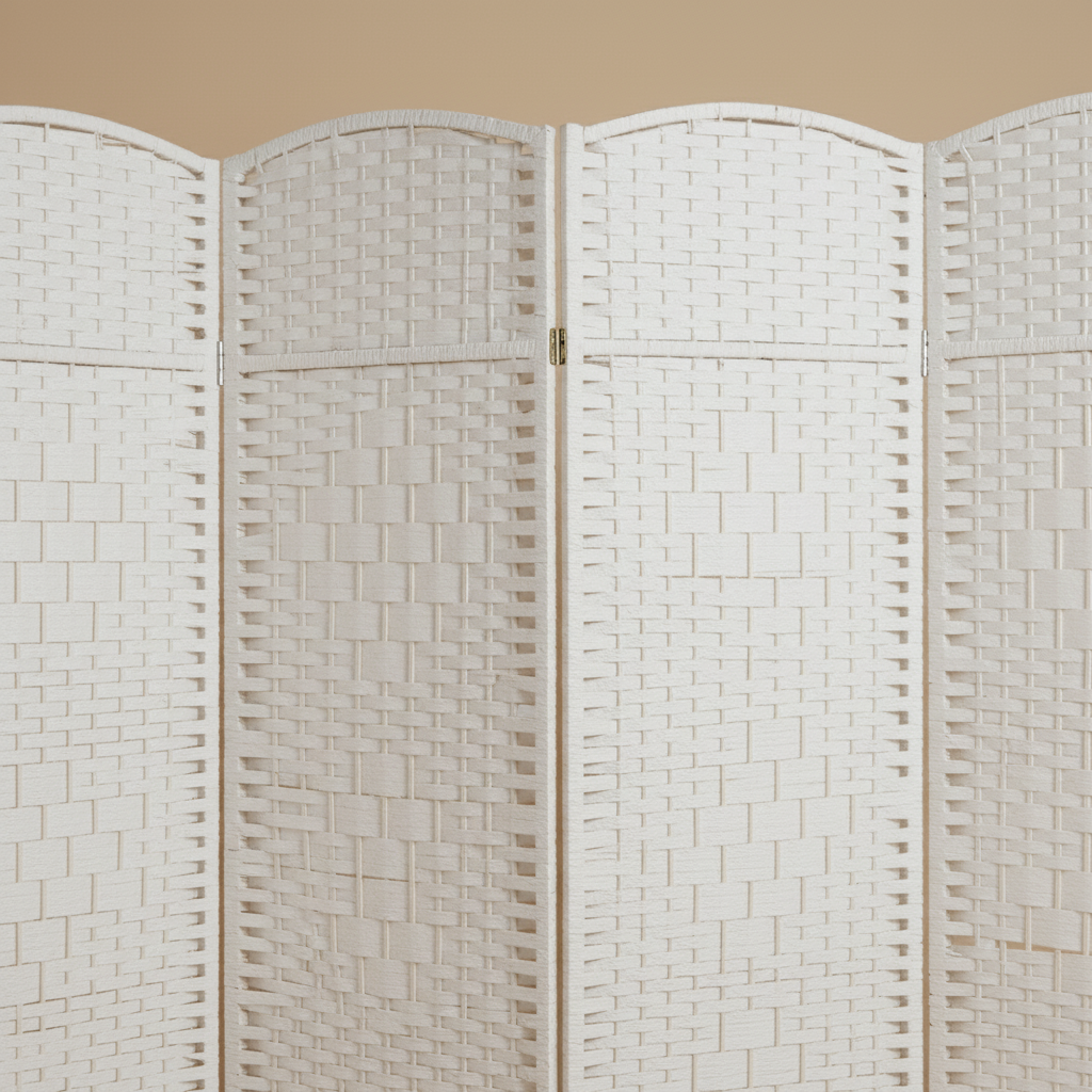 Woven Room Divider – Natural