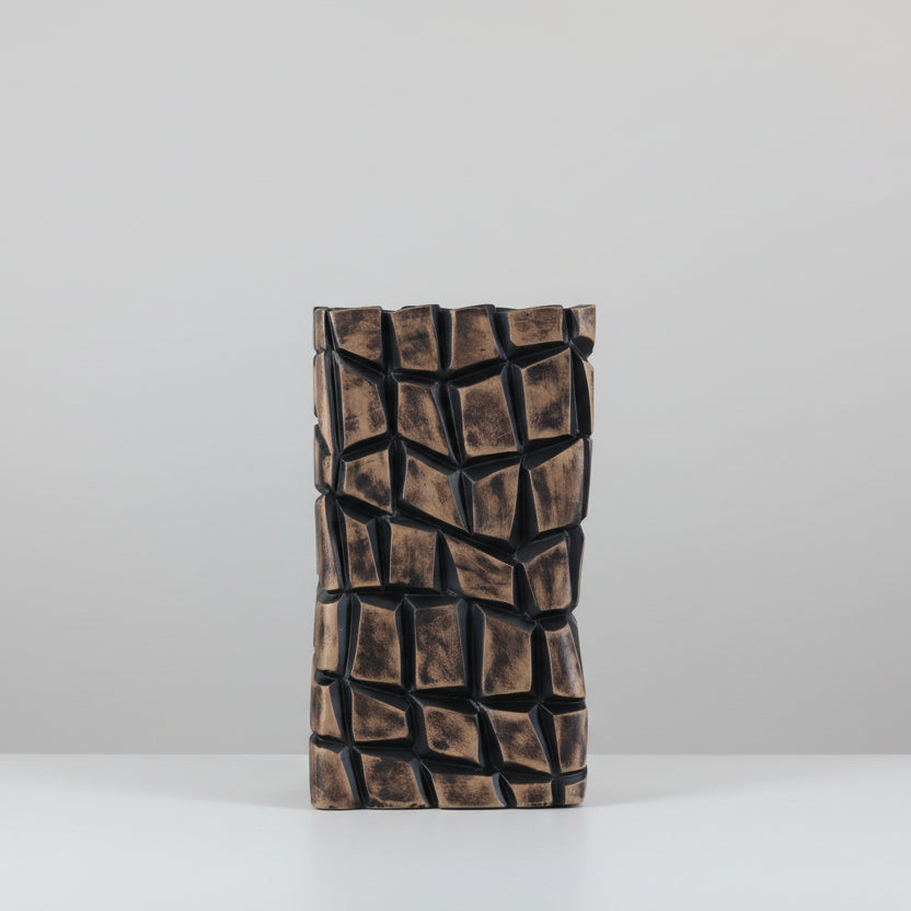 Ribbed Metallic Oblong Set