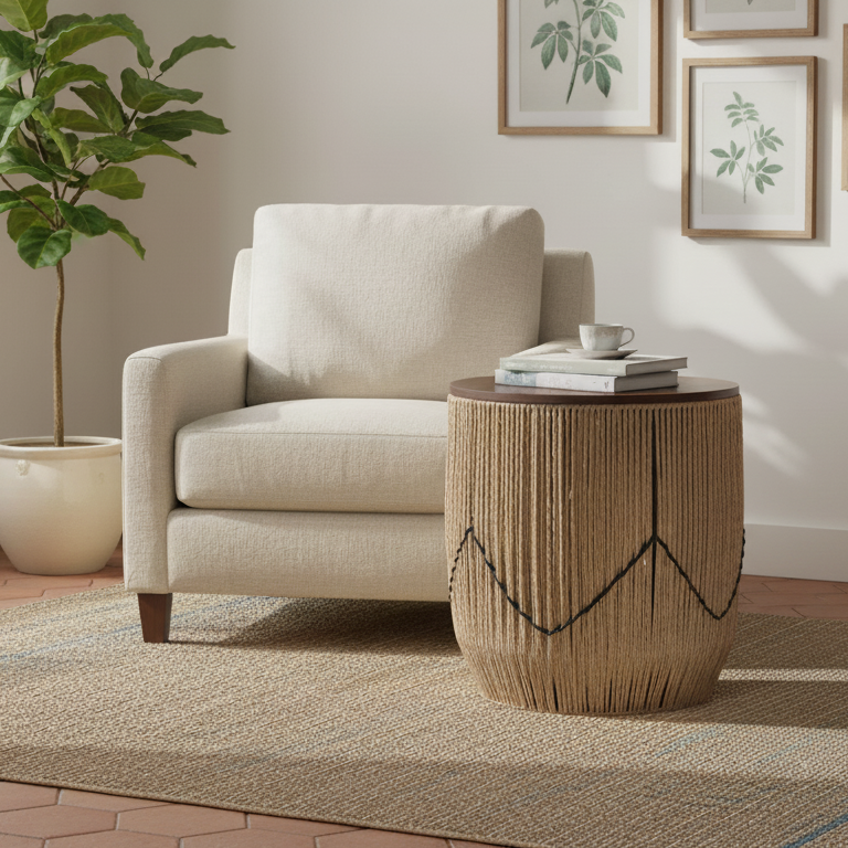 Kora Rope Accent Tables