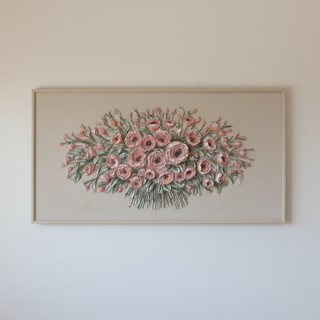 Blush Meadow Floral Art