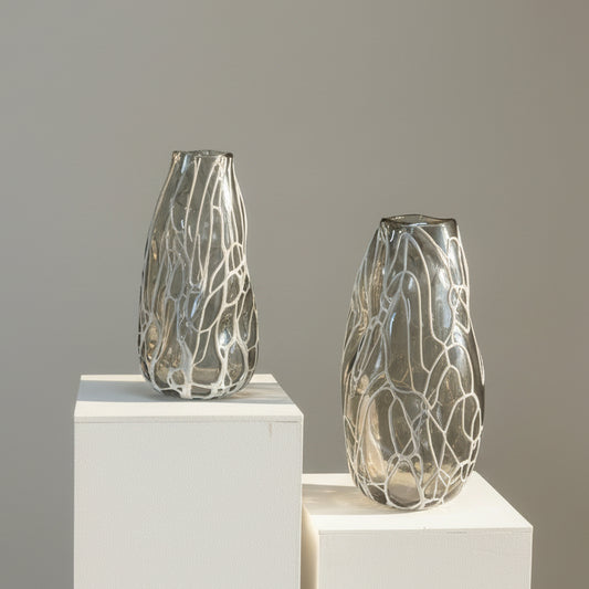 Smoke & Sinew Veined Vases