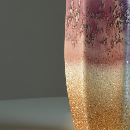 Amethyst Mist Frosted Vessel