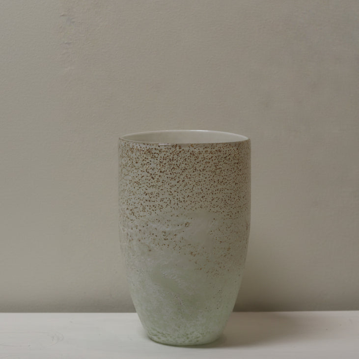 Glacial Gold Speckled Cylinders