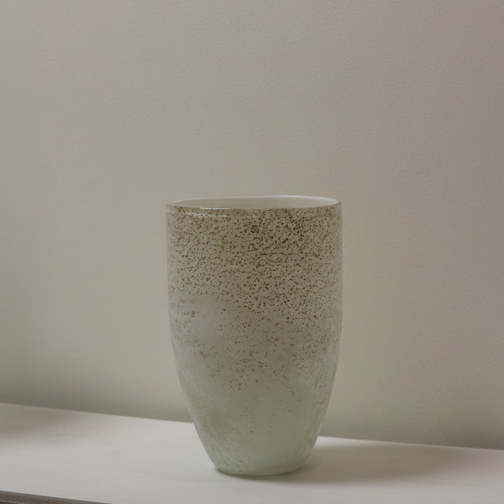 Glacial Gold Speckled Cylinders