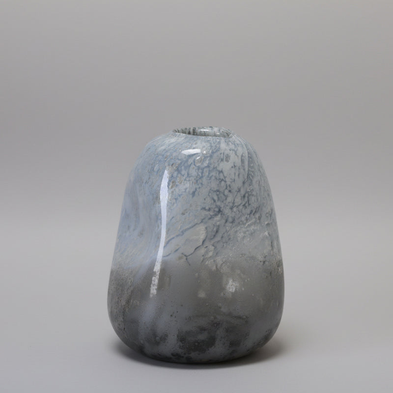 Stormy Sky Frosted Urn