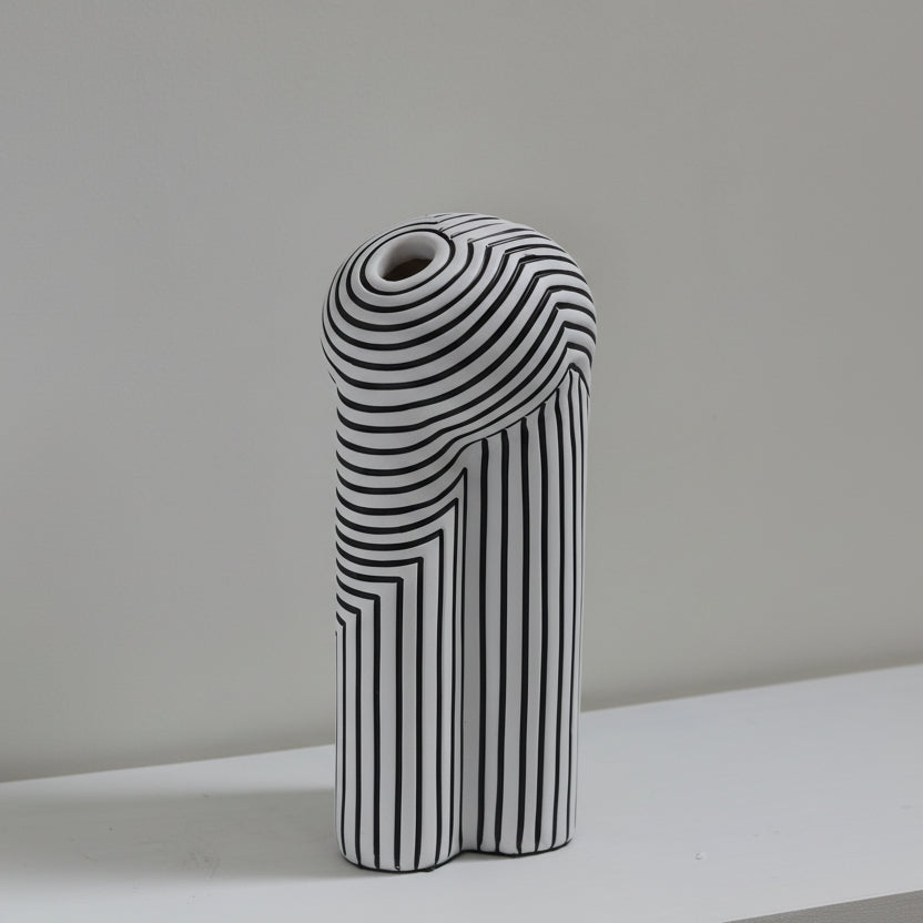 Zebra Illusion Vases