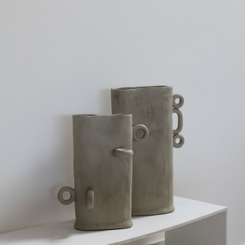 Loop Handle Sculptural Vases