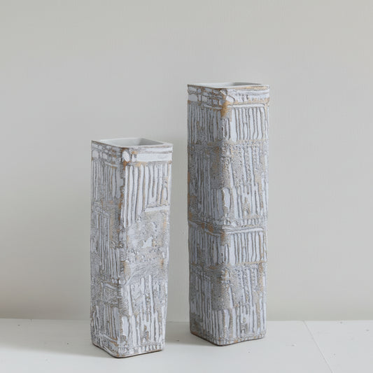 White-Wash Industrial Pillars
