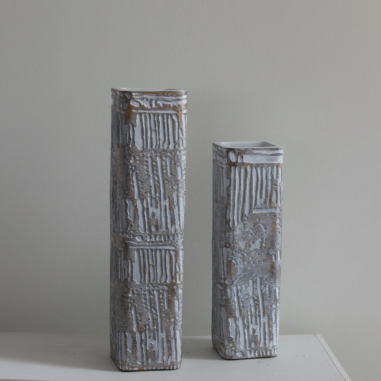 White-Wash Industrial Pillars
