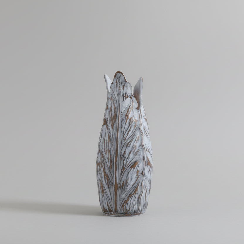Frosted Foliage Sculptural Set