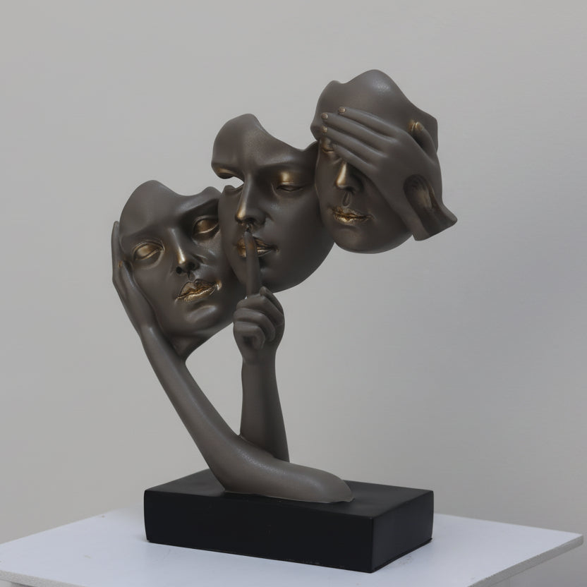The Trinity Mask Sculpture