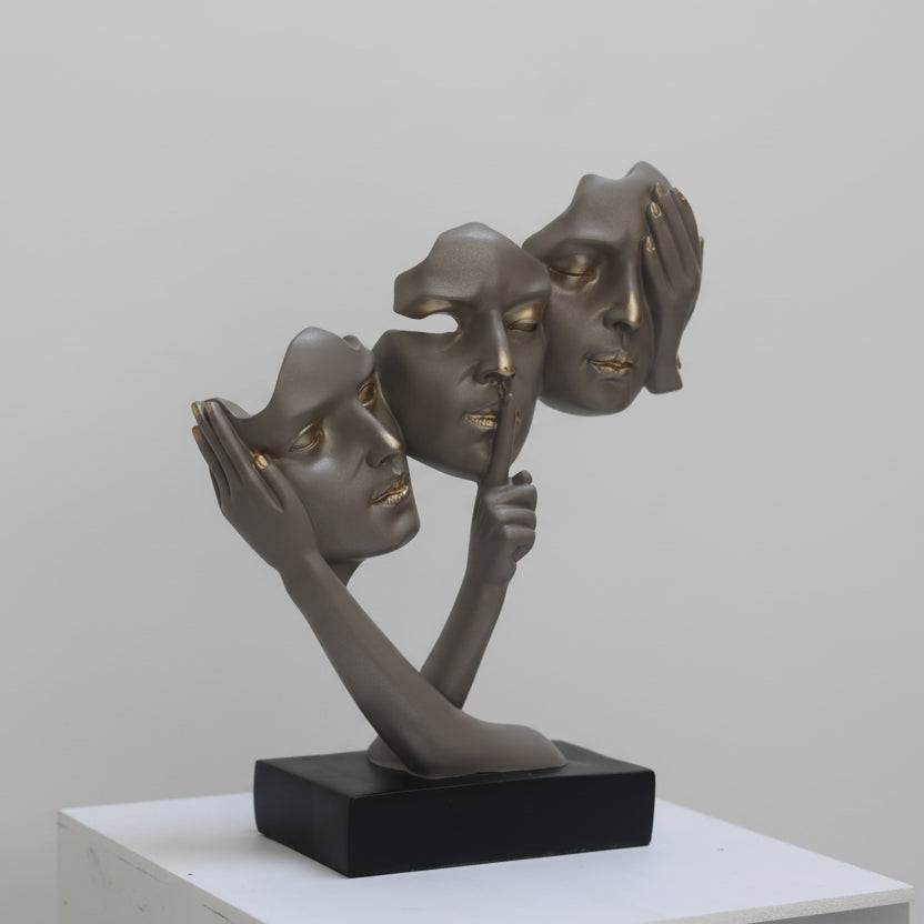 The Trinity Mask Sculpture