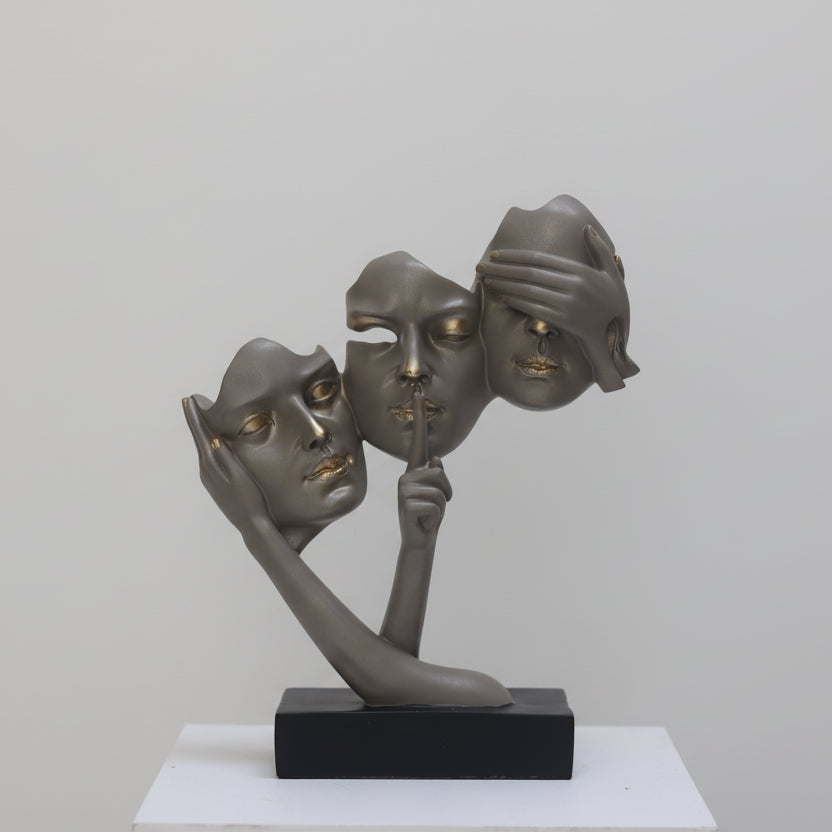 The Trinity Mask Sculpture