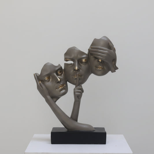The Trinity Mask Sculpture
